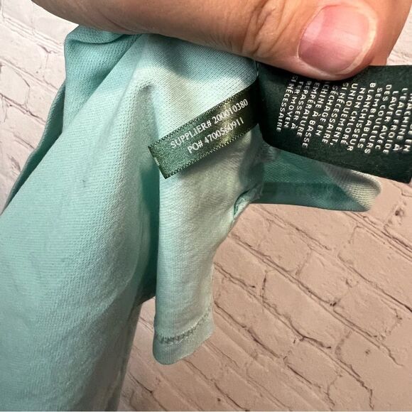 Lauren Ralph Lauren Light Blue Polo size Medium Women’s - Picture 7 of 8